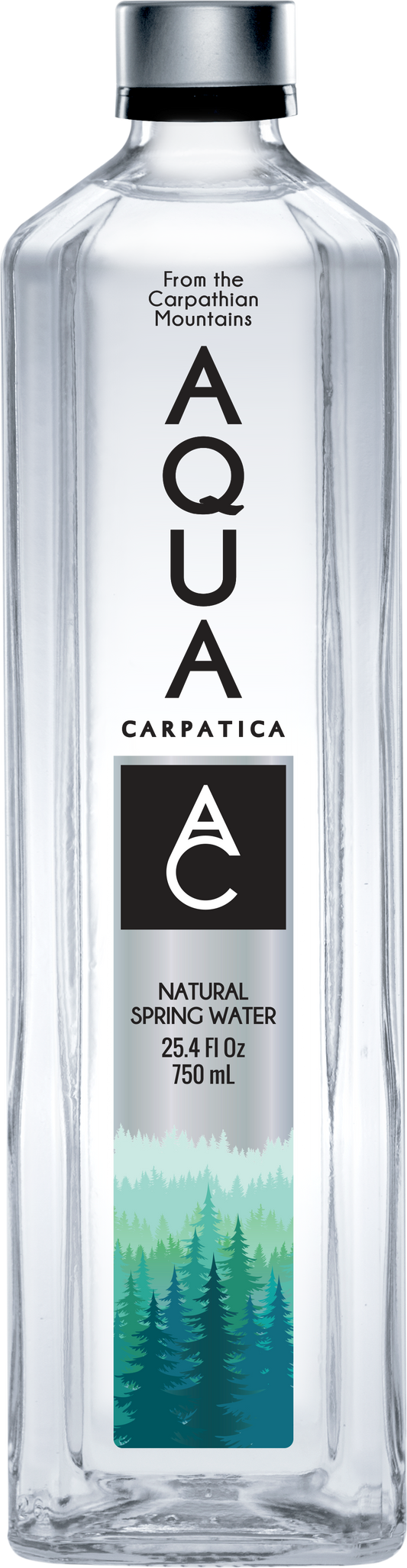 Aqua Carpatica Natural Spring Water 750ml - Glass (12 Count)